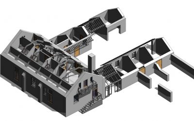 3D Measured Building Survey, Private House, Bath