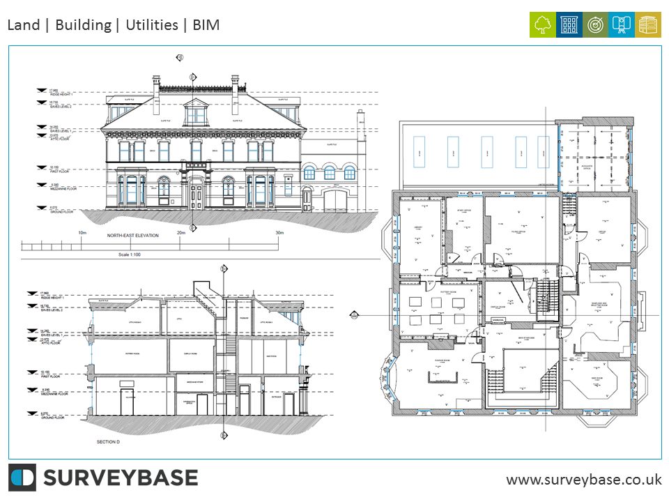 Precision Measured Building Survey Of Period Museum Building, Barnstaple, Devon