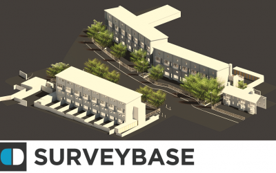 3D Topographical Survey Model, Apartment Complex, Oxford