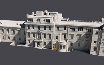 3D Measured Building Survey, Royal Buckinghamshire Hospital, Aylesbury