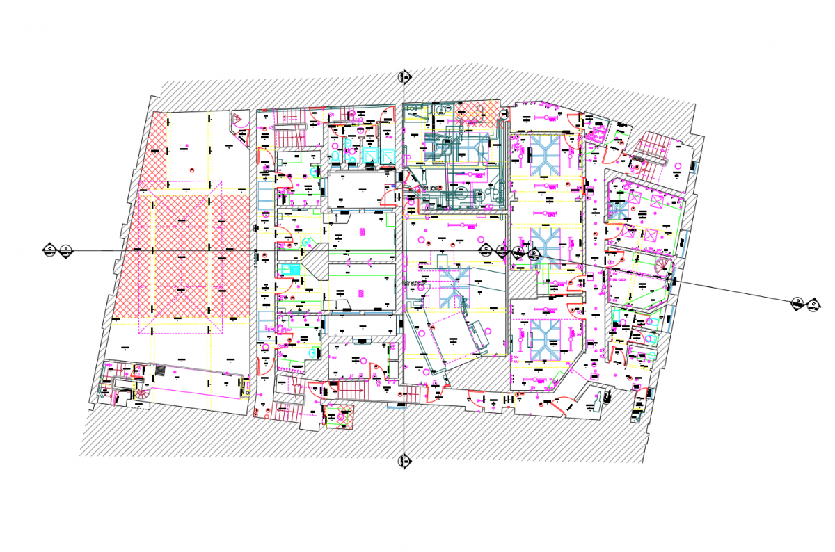 Precision Digital Measured Building Survey Of The Historic Trafalgar Studios, Westminster, London