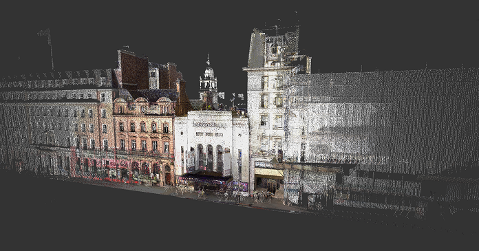 Precision Digital Measured Building Survey Of The Historic Trafalgar Studios, Westminster, London