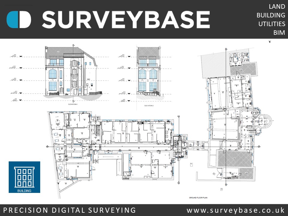 Precision Digital Measured Building Survey, College Of Arts, London 