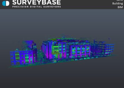 Pointcloud Measured Building Survey of Portwall Place Bristol