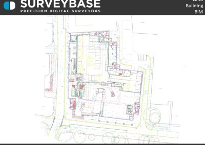 Topographical survey of Portwall Place, Bristol