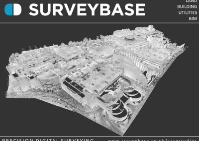 Digital 3D Revit Measured Building Survey Centrale Shopping Centre, Croydon