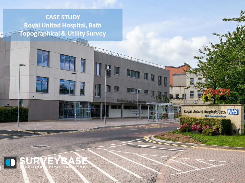 Royal United Hospital, Bath – Topographical & Utility Survey - Surveybase