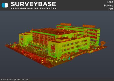 The recent Digital 3D Revit Measured Building Survey of Fulton House, Swansea.