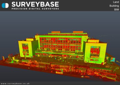 The recent Digital 3D Revit Measured Building Survey of Fulton House, Swansea.