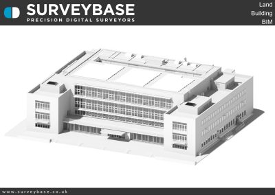 The recent Digital 3D Revit Measured Building Survey of Fulton House, Swansea.