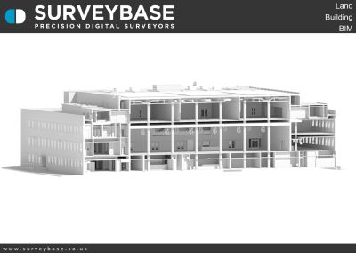 The recent Digital 3D Revit Measured Building Survey of Fulton House, Swansea.