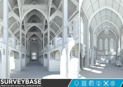 full Topographical and Utility survey of the campus along with the complete 3D Revit (BIM) Model of Mansfield College, Oxford, UK