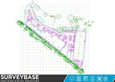 The Topographical, Measured Building and Utility survey of Concorde Park