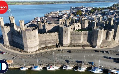 Surveybase’s Caernarfon Castle Survey Recognised by Leica Geosystems